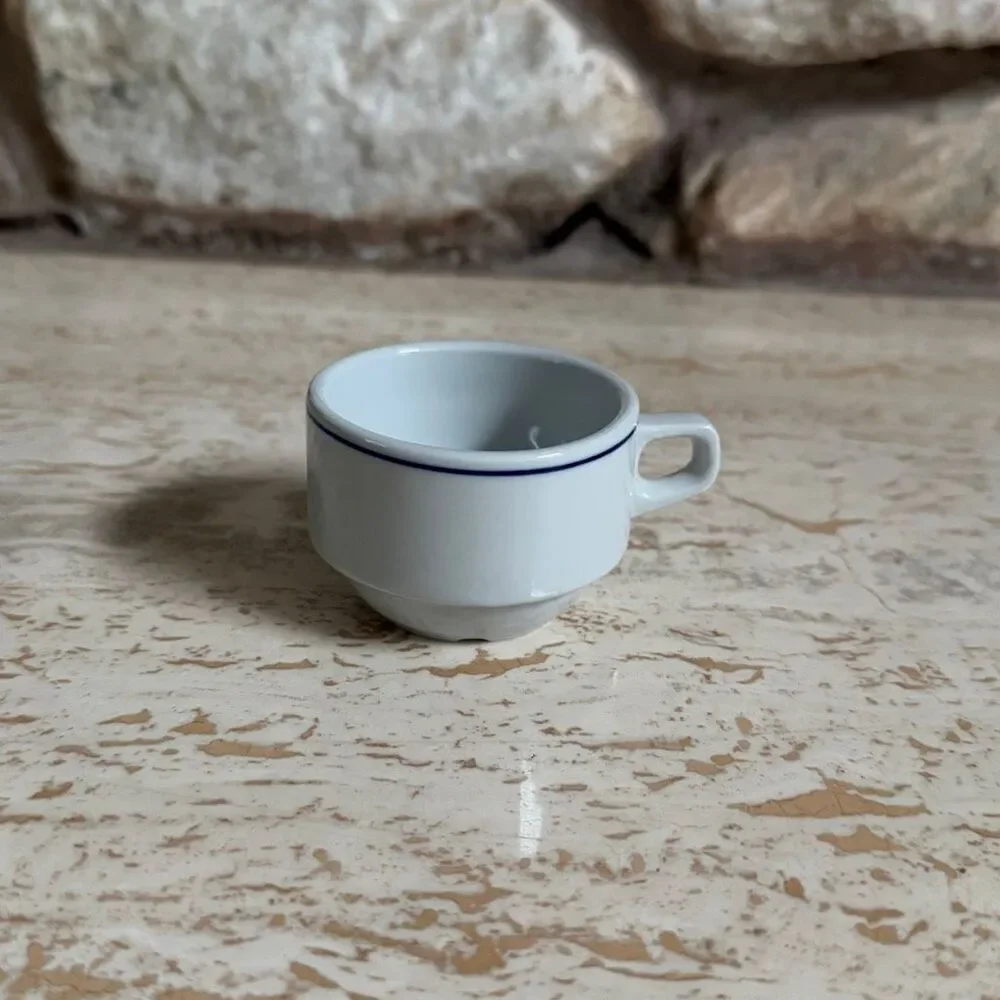 Maiaporce of Portugal espresso cup, saucer and spoon set of two